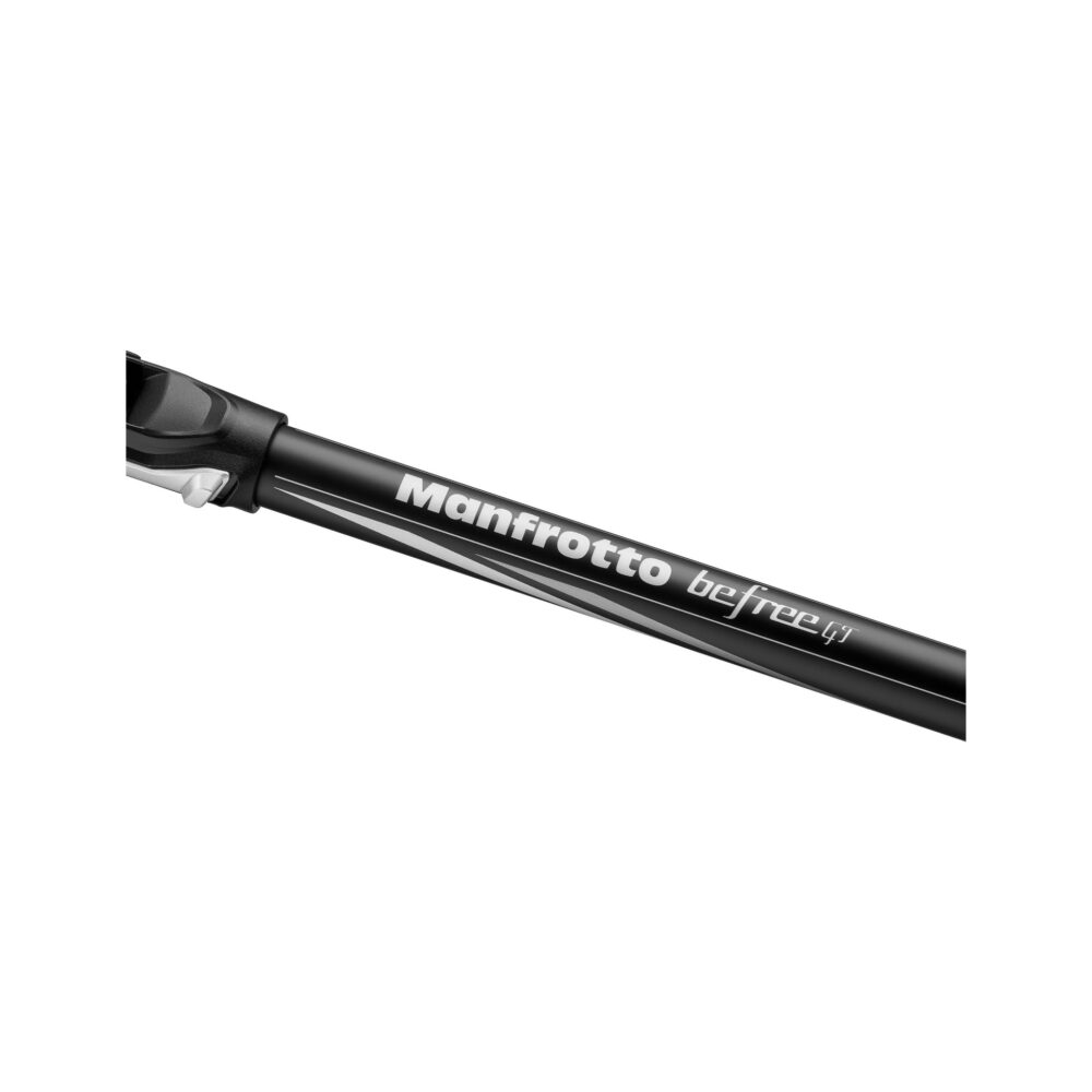 Manfrotto Befree GT Travel Aluminum Tripod with 496 Ball Head, Black, 4-Section