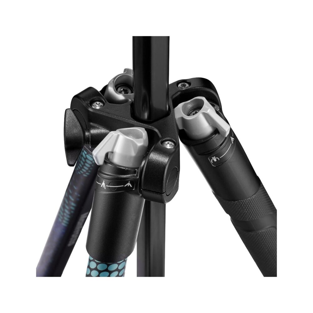Manfrotto Element MII 4-Section Aluminum Tripod with Ball Head (Blue)
