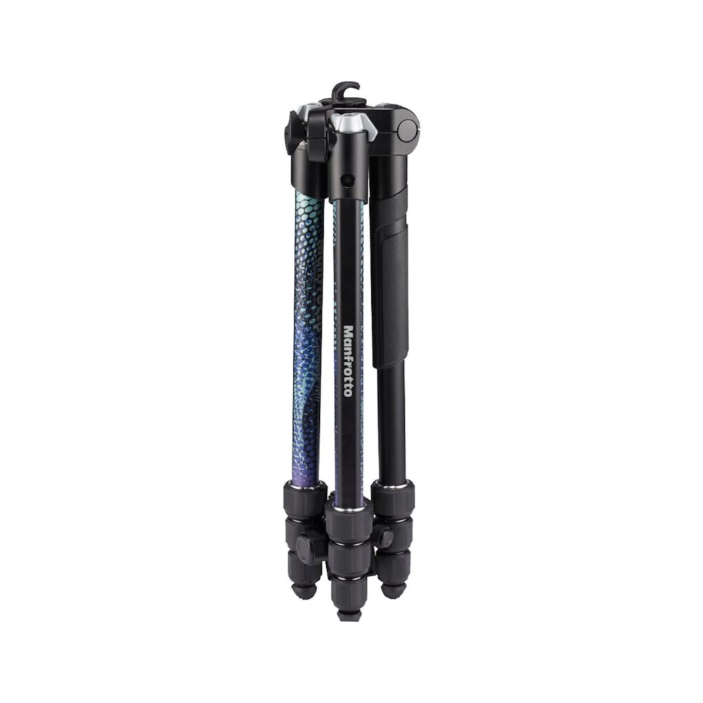 Manfrotto Element MII 4-Section Aluminum Tripod with Ball Head (Blue)