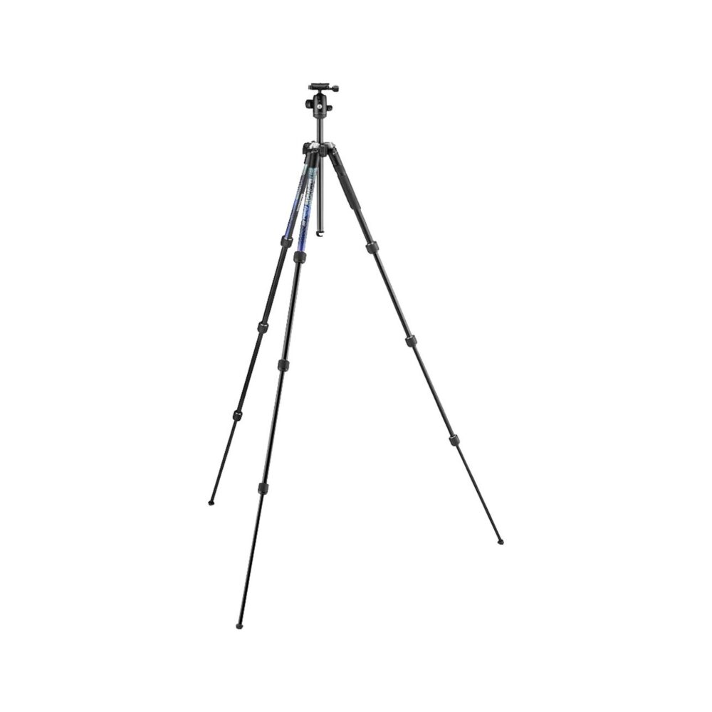 Manfrotto Element MII 4-Section Aluminum Tripod with Ball Head (Blue)