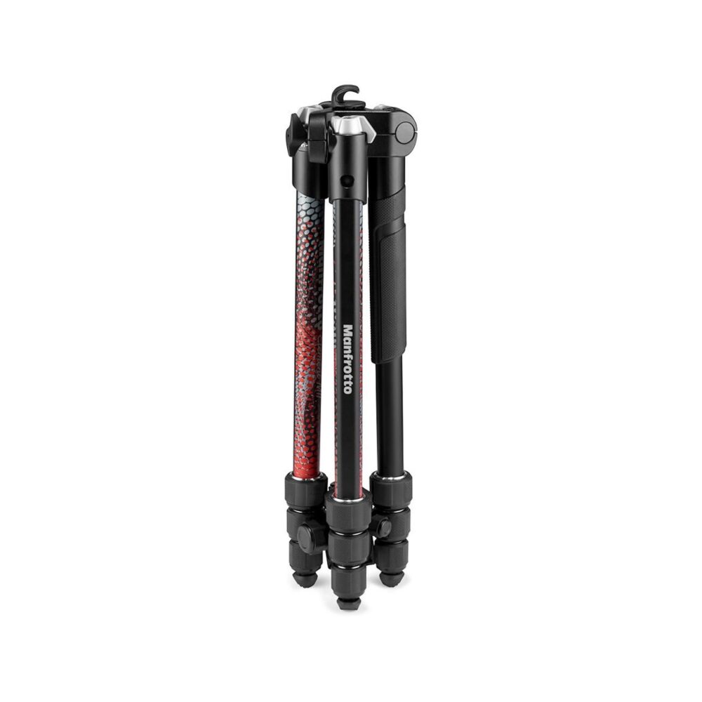 Manfrotto Element MII Aluminum Tripod with Ball Head (Red), 4-Section