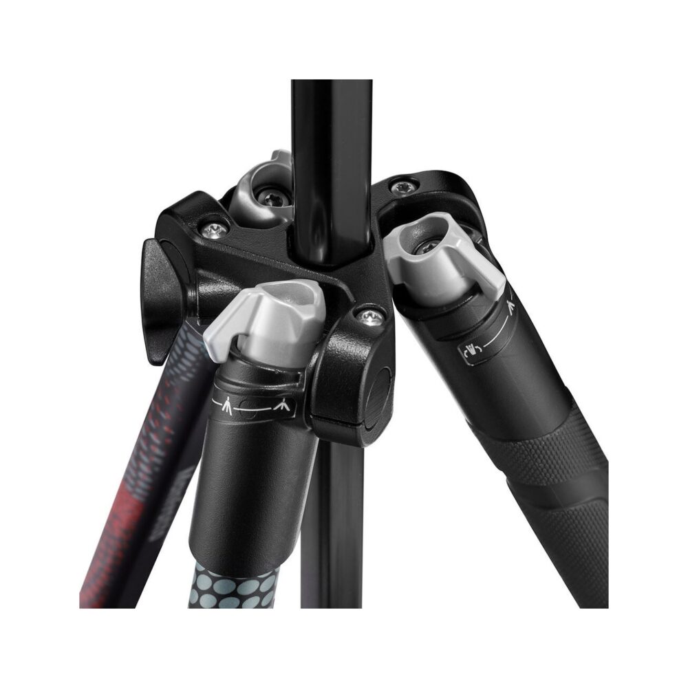 Manfrotto Element MII Aluminum Tripod with Ball Head (Red), 4-Section