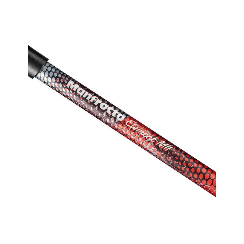 Manfrotto Element MII Aluminum Tripod with Ball Head (Red), 4-Section