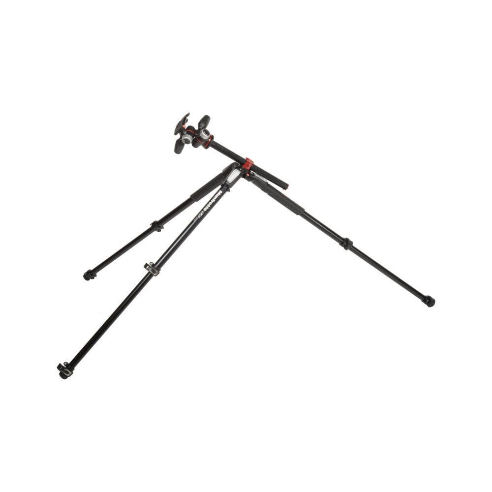 Manfrotto MK055XPRO3-3W Aluminum Tripod with 3-Way Pan/Tilt Head