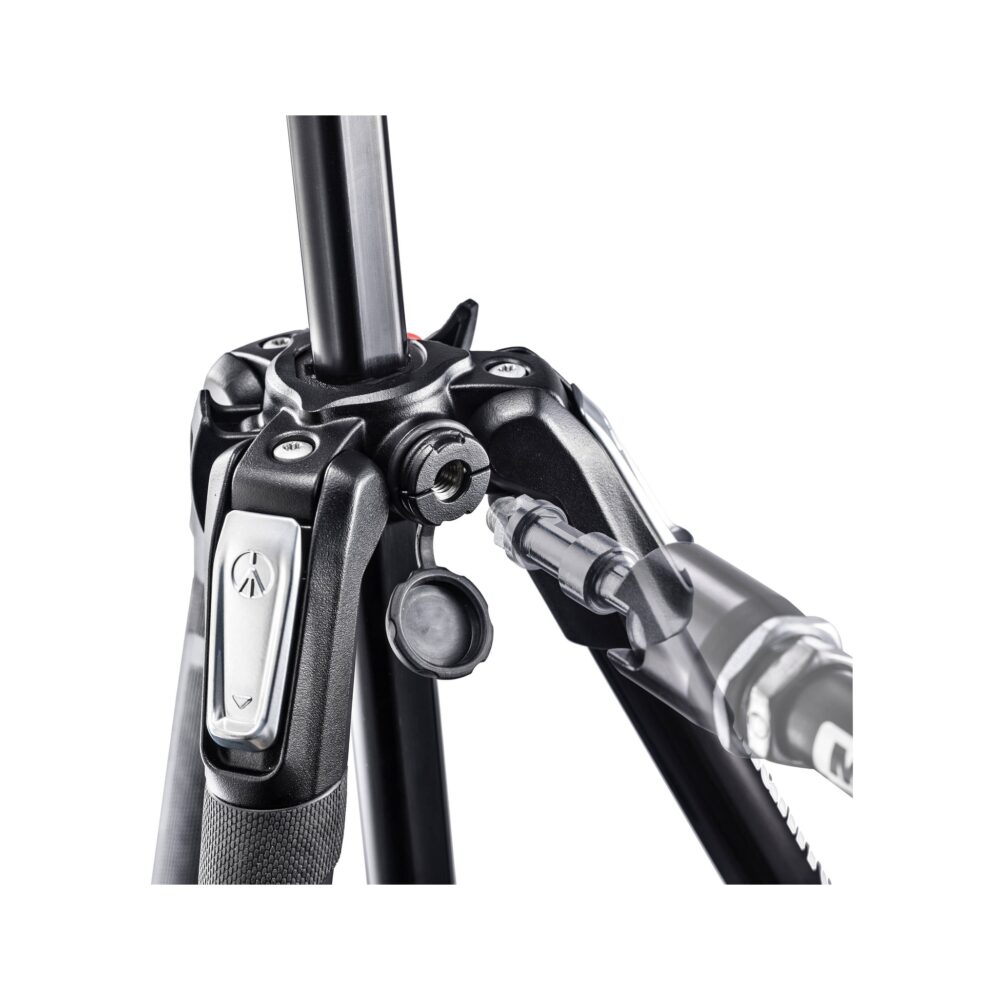 Manfrotto MK190X3-3W1 Aluminum Tripod with 804 MK II 3-Way Pan/Tilt Head