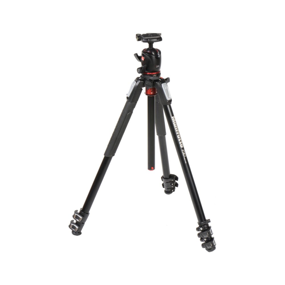 Manfrotto MK190XPRO3-BHQ2 Aluminum Tripod with XPRO Ball Head and 200PL QR Plate