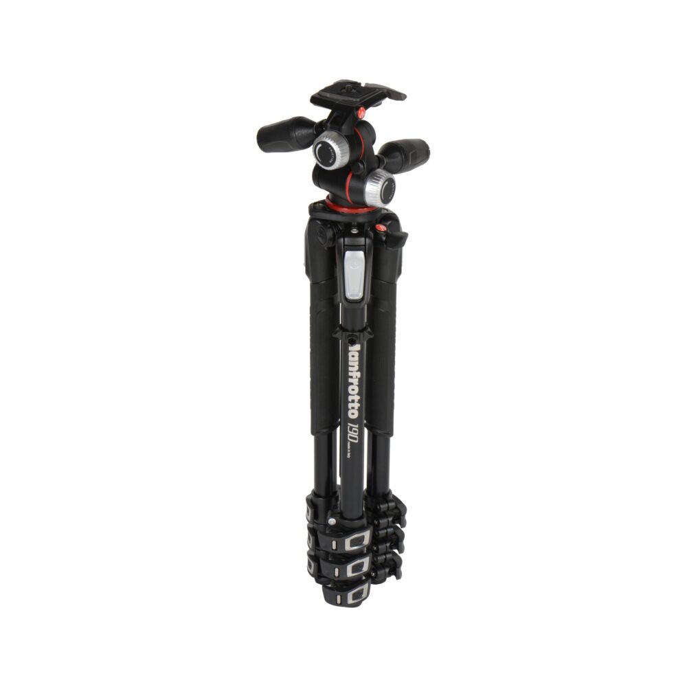Manfrotto MK190XPRO4-3W Aluminum Tripod with 3-Way Pan/Tilt Head