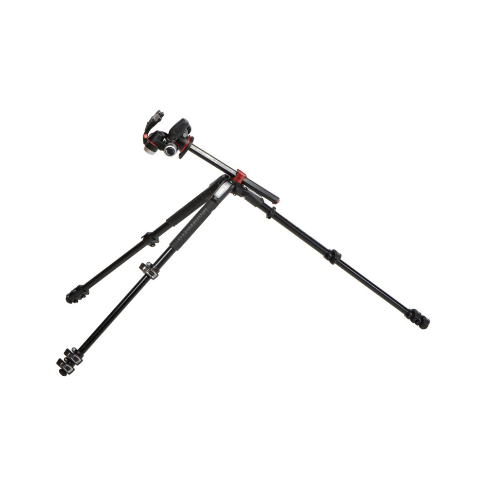 Manfrotto MK190XPRO4-3W Aluminum Tripod with 3-Way Pan/Tilt Head