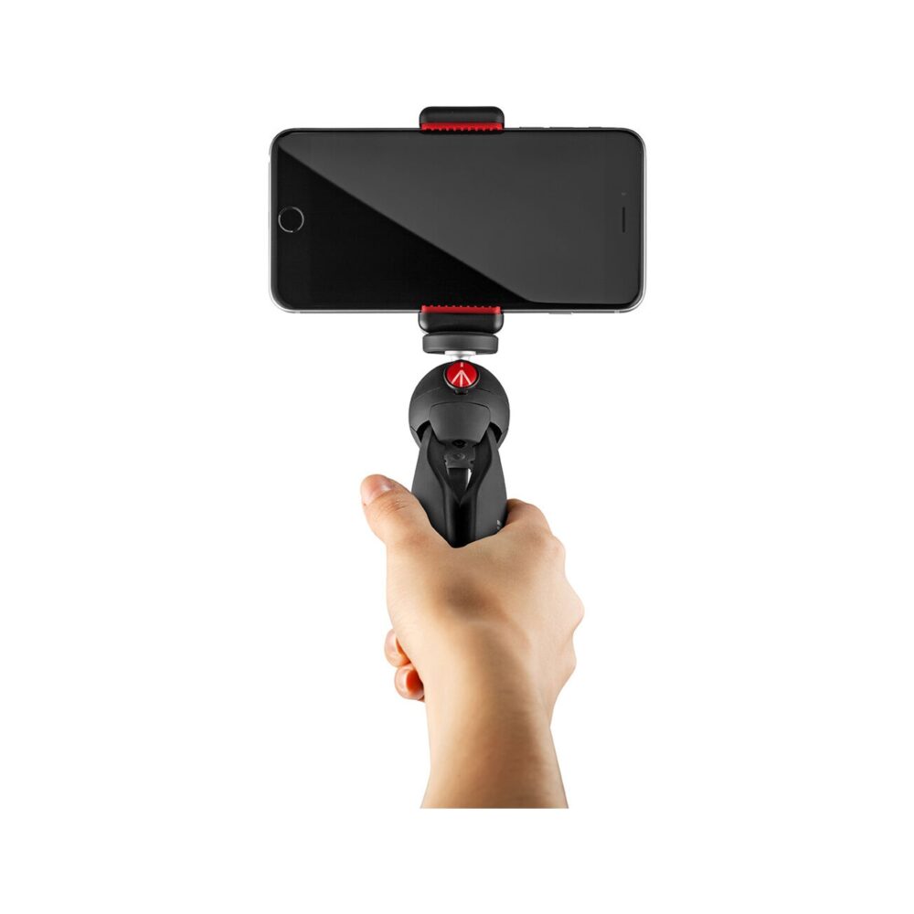 Manfrotto PIXI Smart Mini Tripod with Phone Clamp (Black)