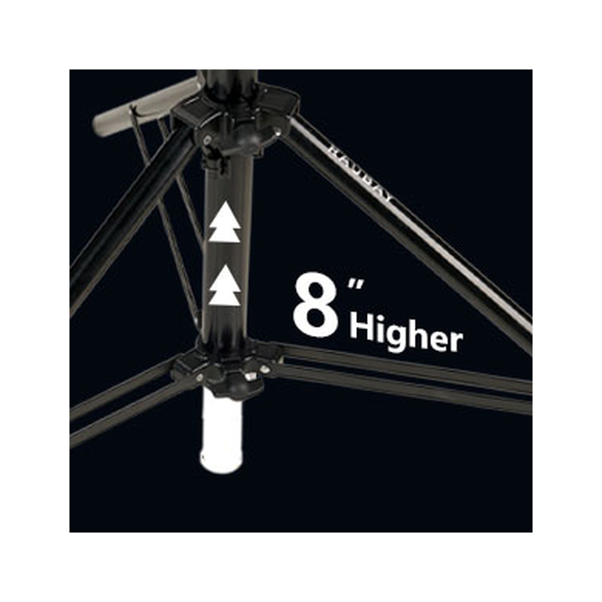 RAUBAY 16' Tall Tripod Light Stand TT480