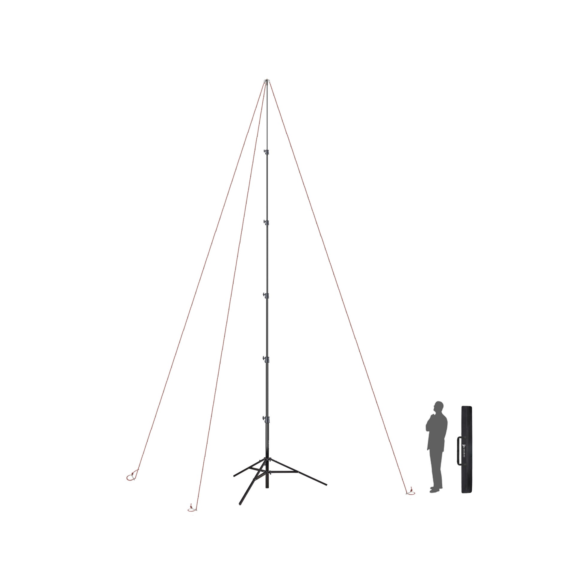 RAUBAY 24' Tall Tripod Light Stand TT730