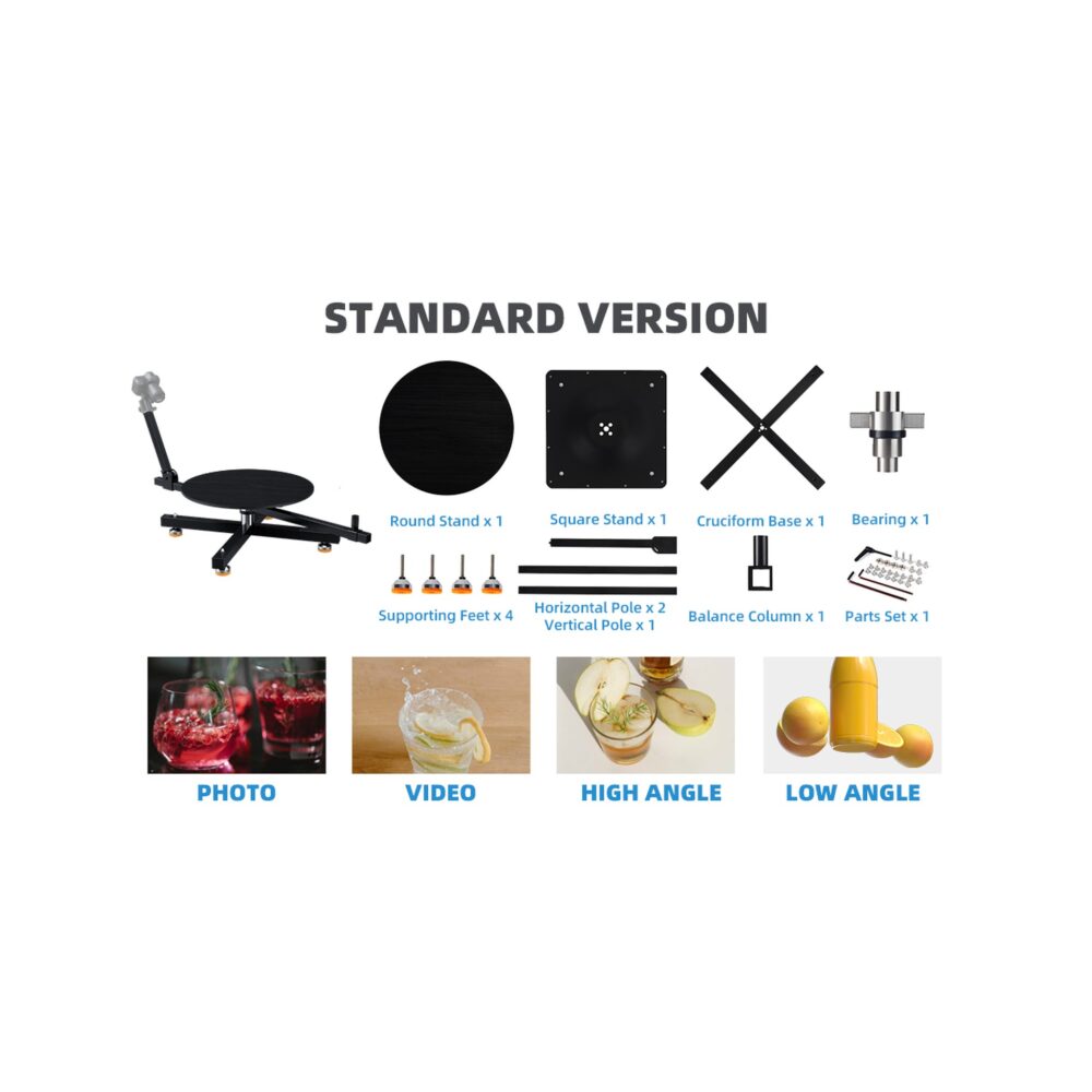 RAUBAY 360 Degree Spinner (Standard Version) – Main Part