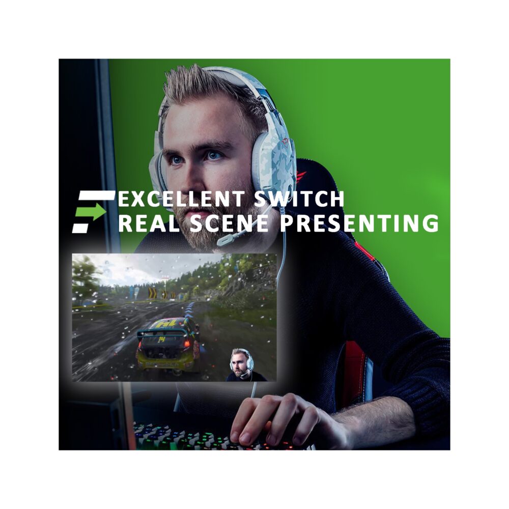 RAUBAY 5′ x 6.9′ Collapsible Green Screen