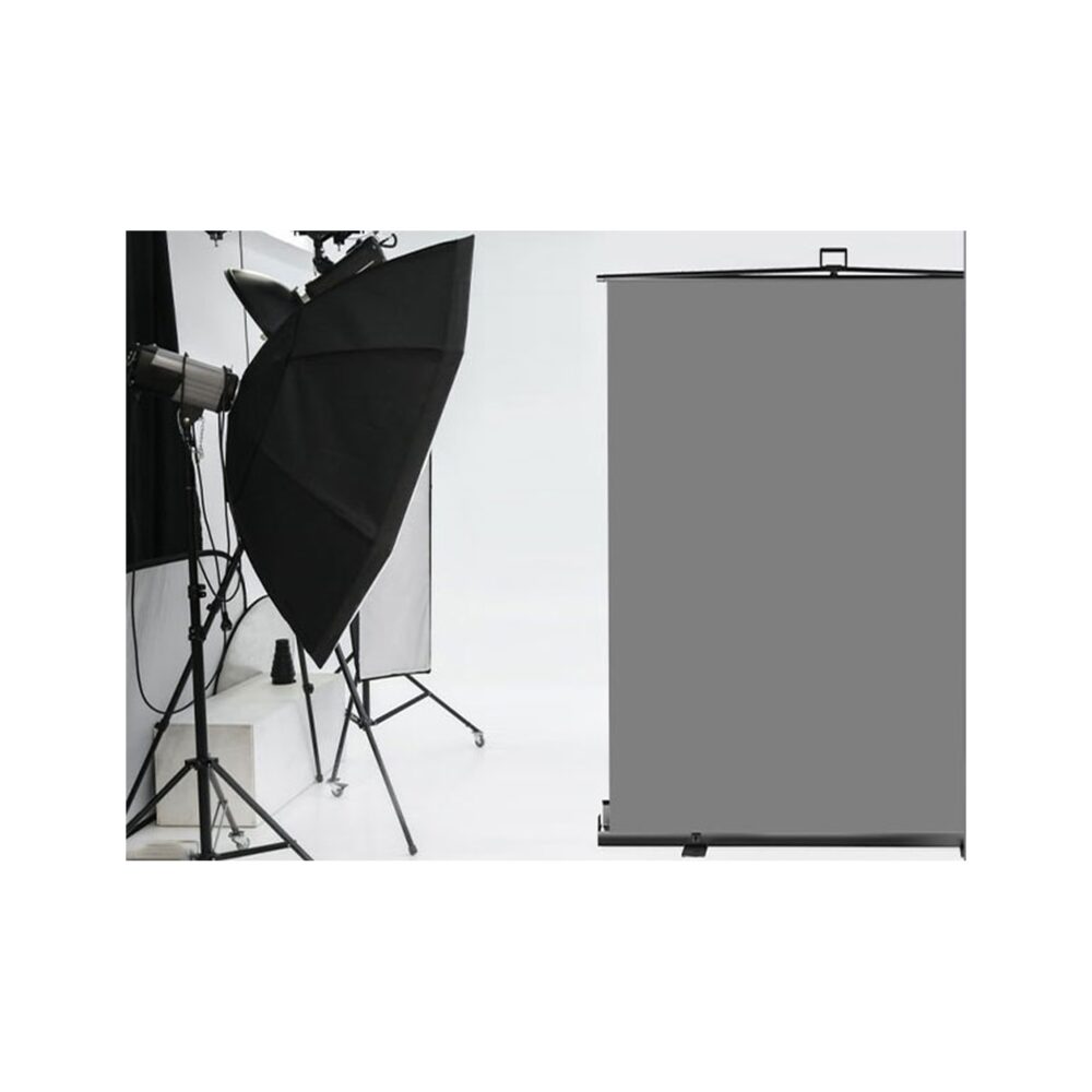RAUBAY 5′ x 6.9′ Collapsible Grey Screen