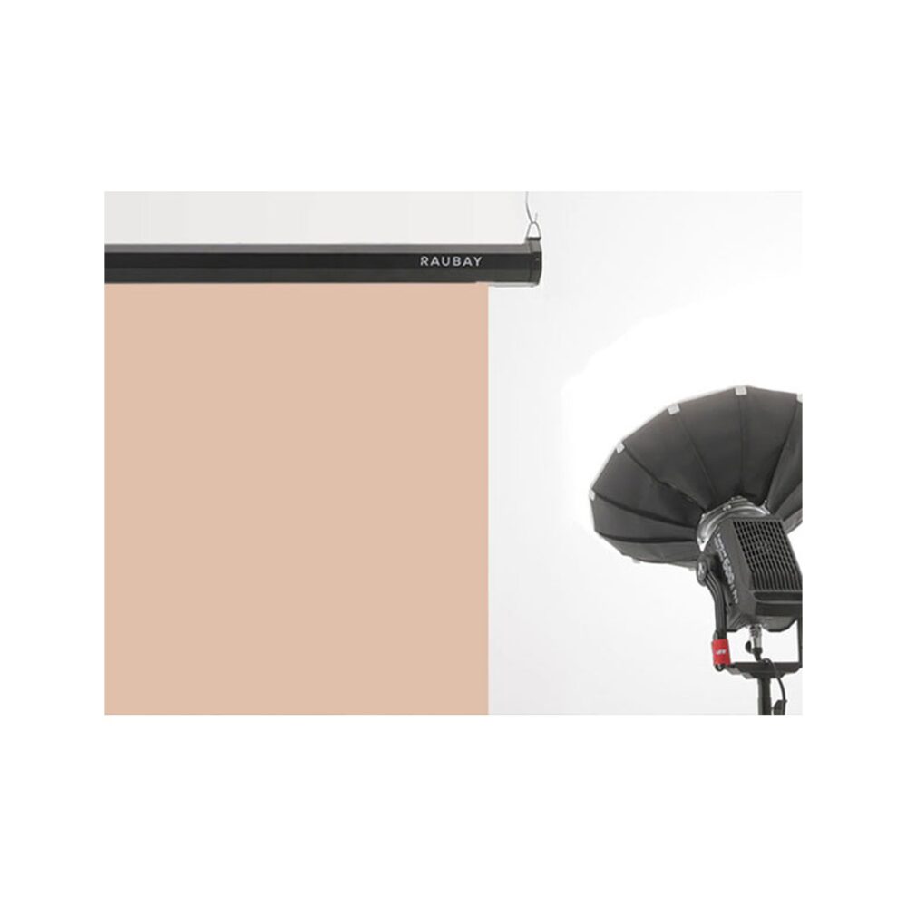 RAUBAY 5′ x 7.2′ Pull Down Beige Screen