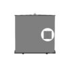 RAUBAY 6.6' x 6.9' Collapsible Grey Screen