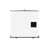 RAUBAY 6.6' x 6.9' Collapsible White Screen