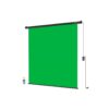 RAUBAY 6.7′ x 7.2′ Motorized Pull Down Green Screen
