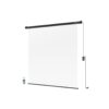 RAUBAY 6.7′ x 7.2′ Motorized Pull Down White Screen
