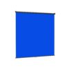 RAUBAY 6.7′ x 7.2′ Pull Down Blue Screen