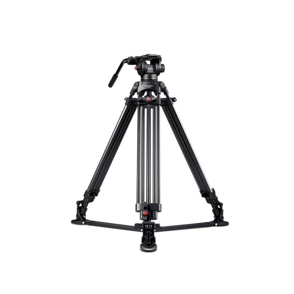 RAUBAY 69" Fluid Head Video Camera Tripod with Ground Spreader DV-2