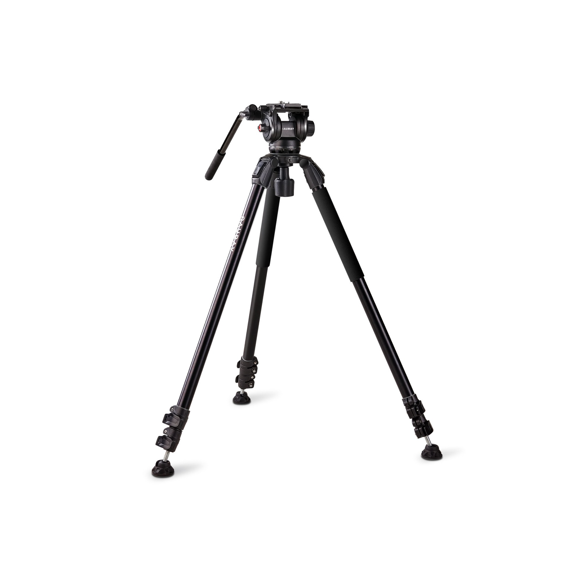 RAUBAY 70.8″ Fluid Head Video Tripod DV-3