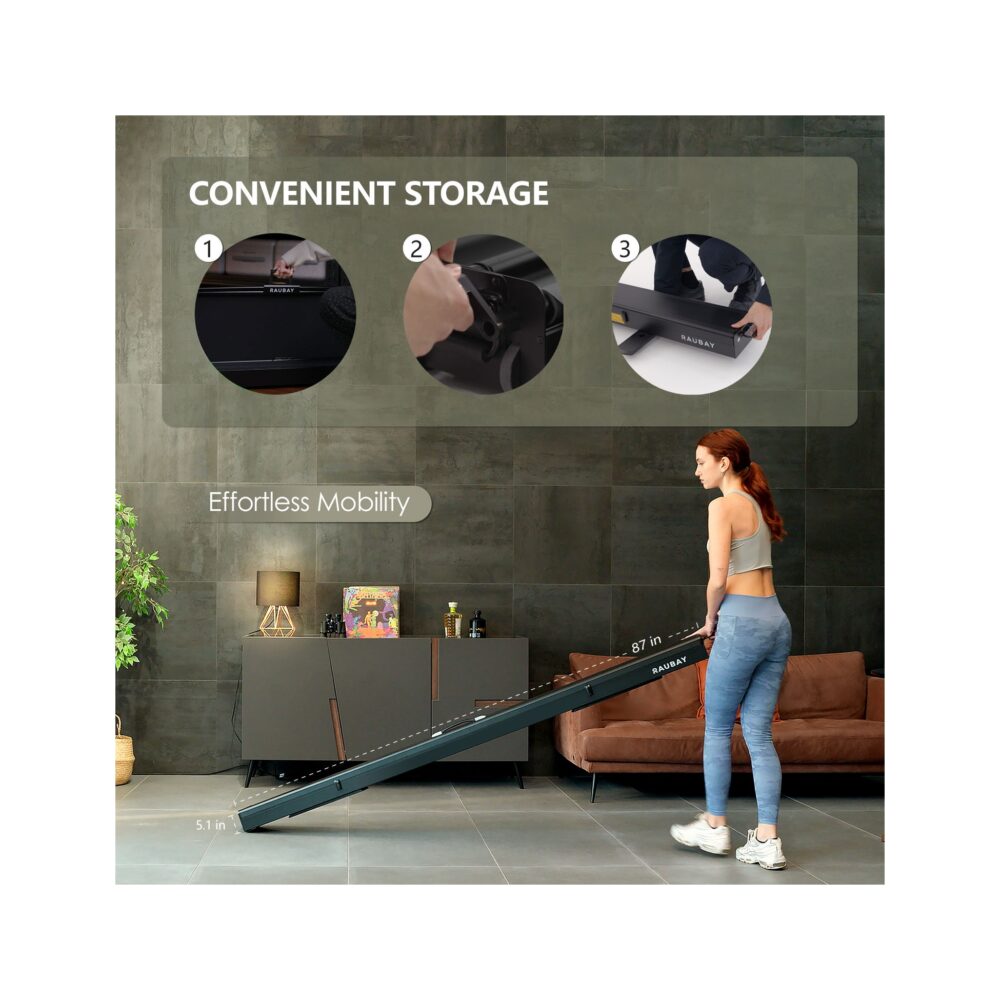 RAUBAY Collapsible Black Screen - FloorFlex™