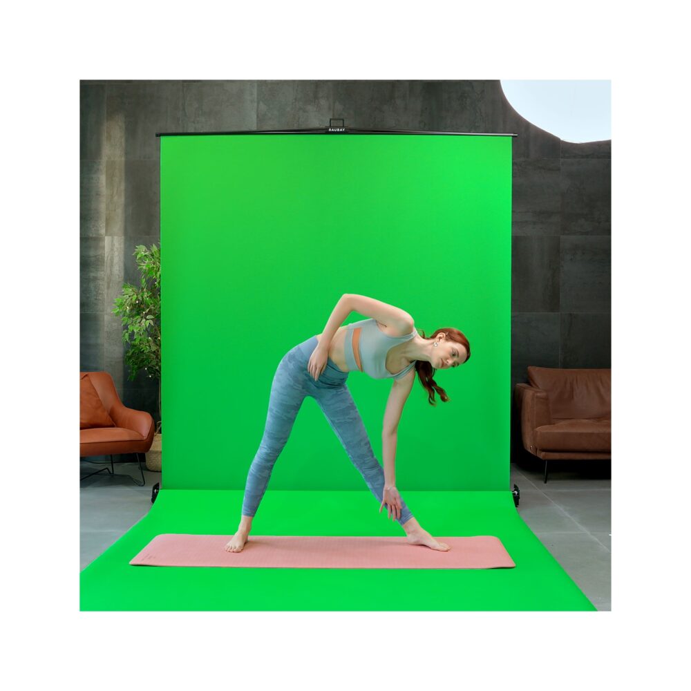 RAUBAY Collapsible Green Screen - FloorFlex™