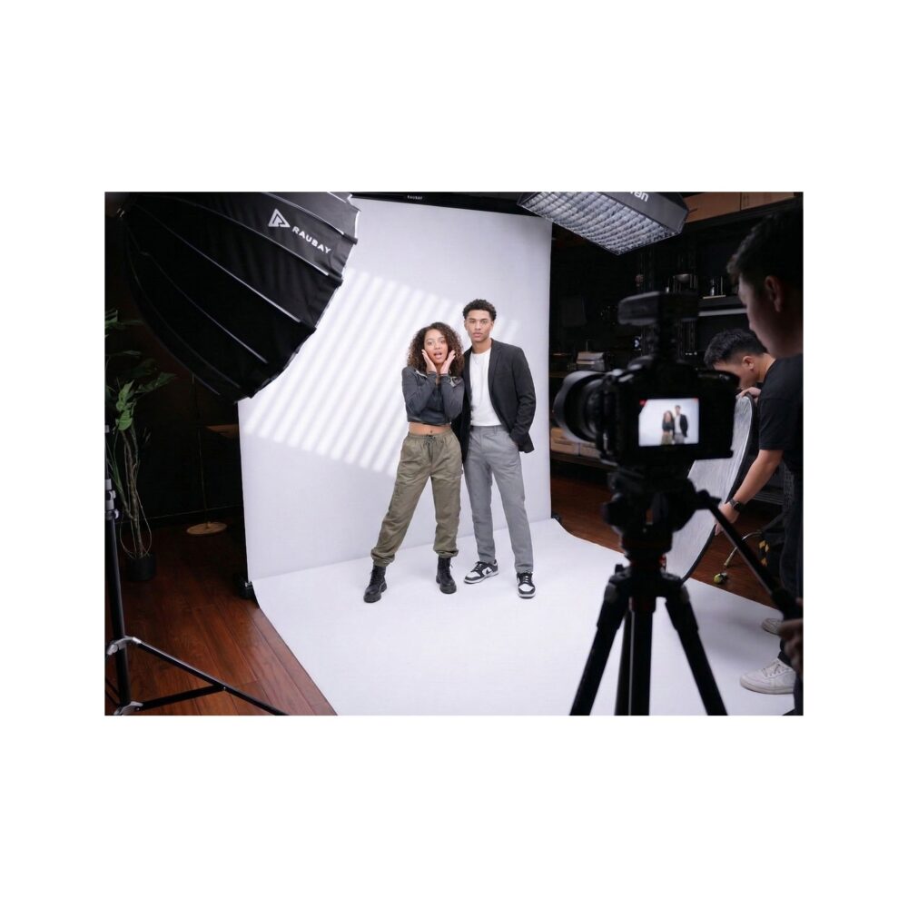 RAUBAY Collapsible White Screen - FloorFlex™