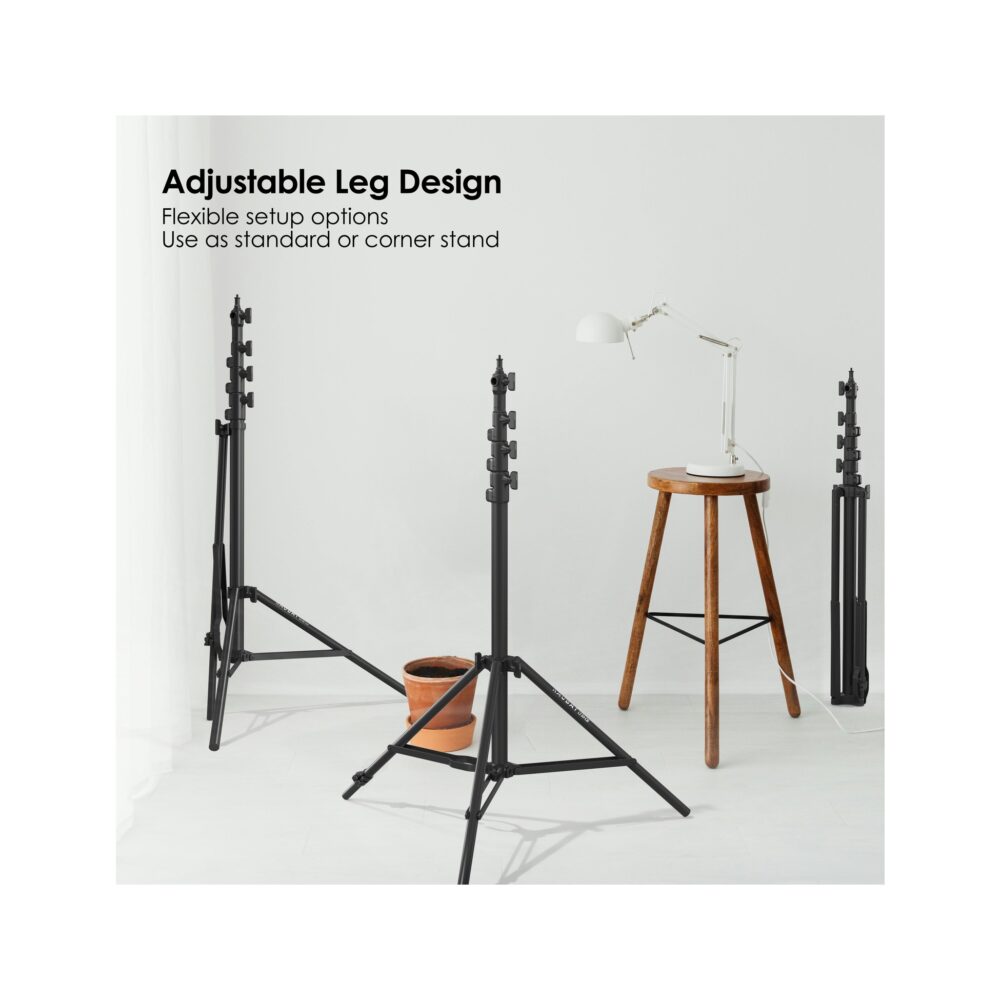 RAUBAY LT30 Black Light Stand - Corner Version