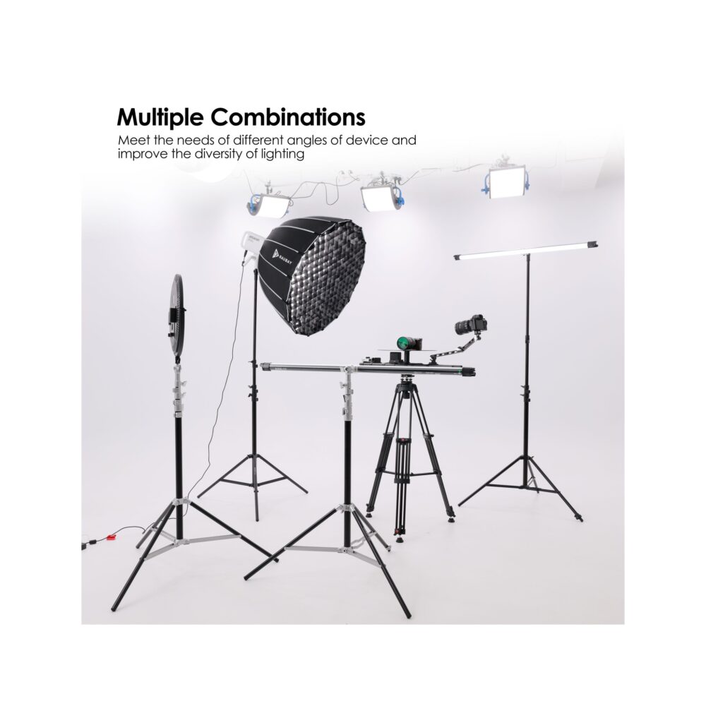 RAUBAY LT30 Black Light Stand - Corner Version