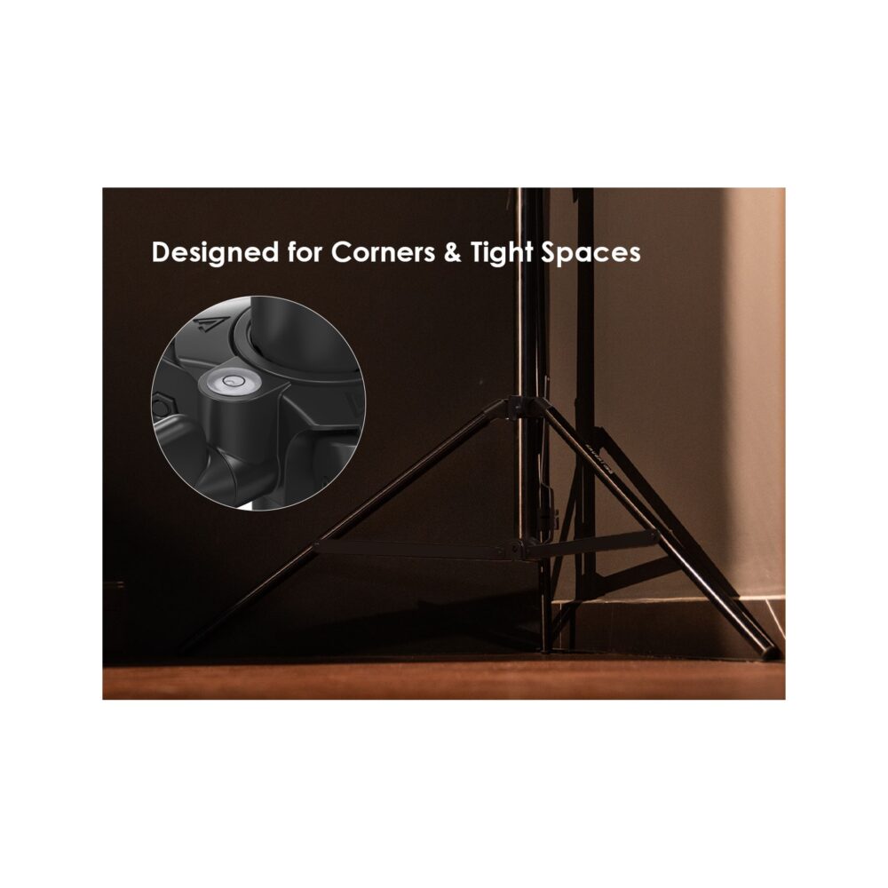 RAUBAY LT30 Black Light Stand - Corner Version
