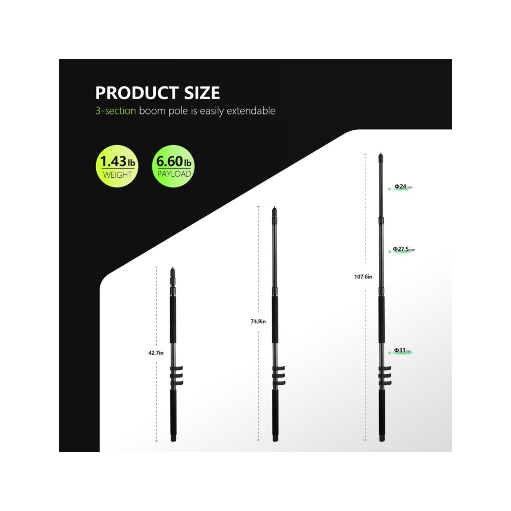 RAUBAY Microphone Boom Arm MA01