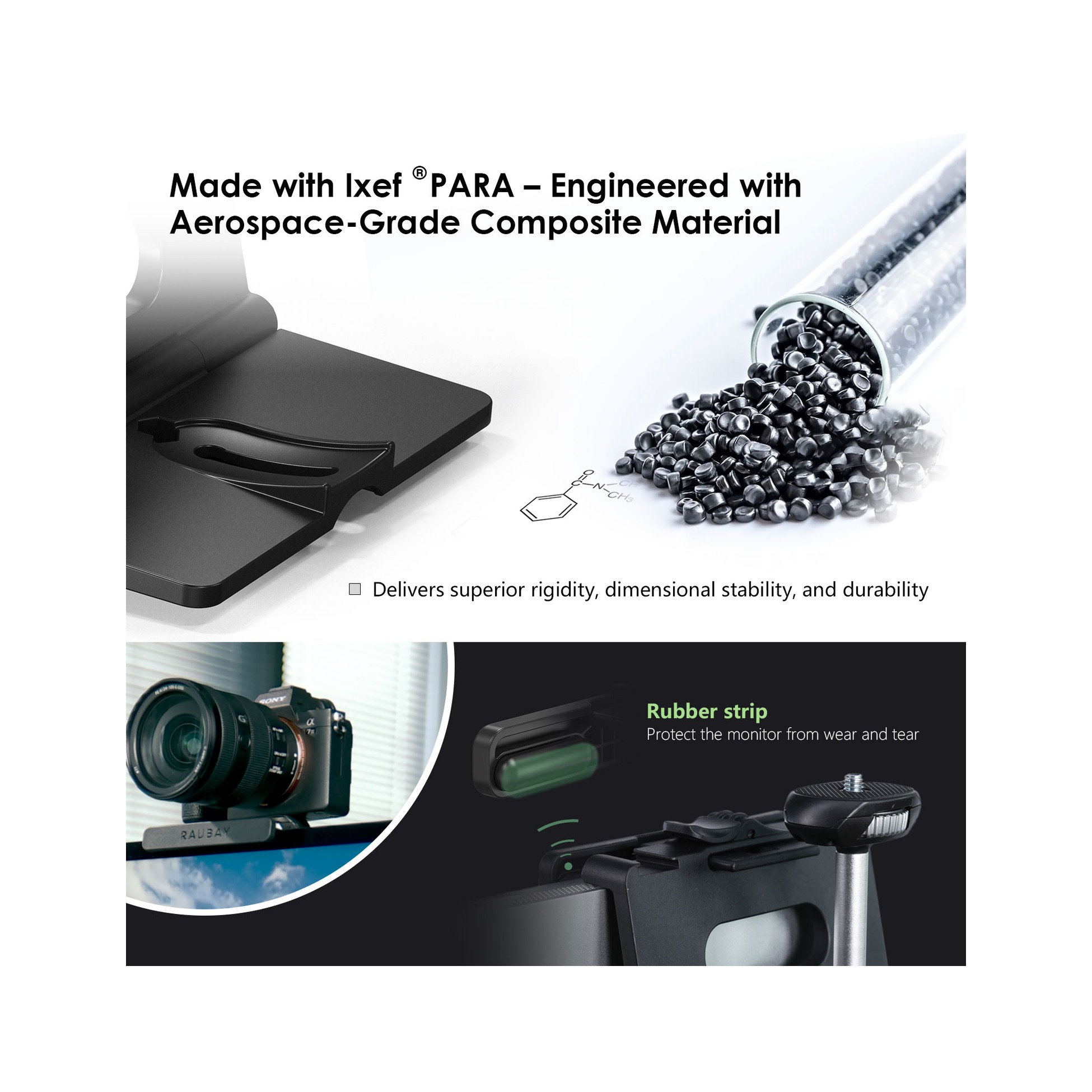 RAUBAY Monitor Camera Mount Stand CM02