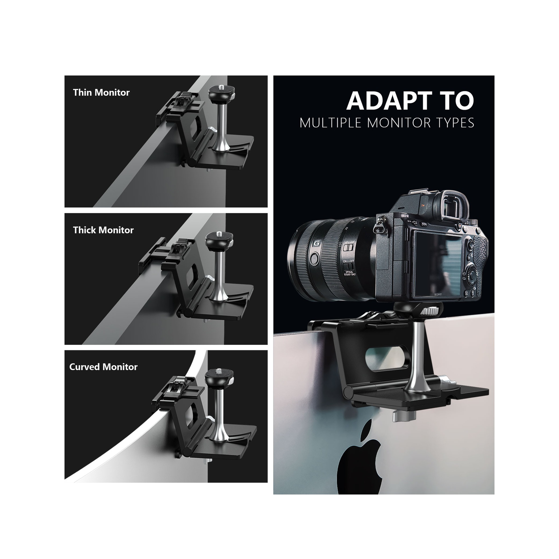 RAUBAY Monitor Camera Mount Stand CM02
