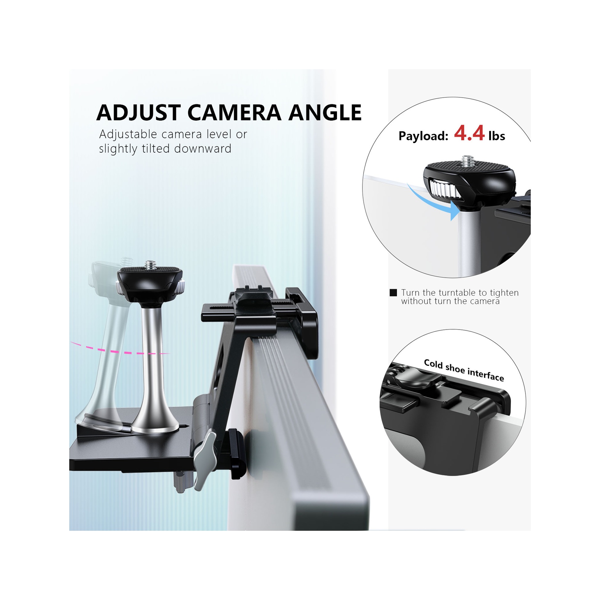 RAUBAY Monitor Camera Mount Stand CM02