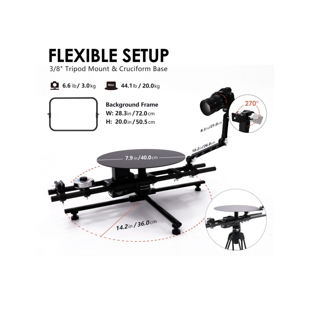 RAUBAY Motorized 360 Degree Spinner (Pro Version)