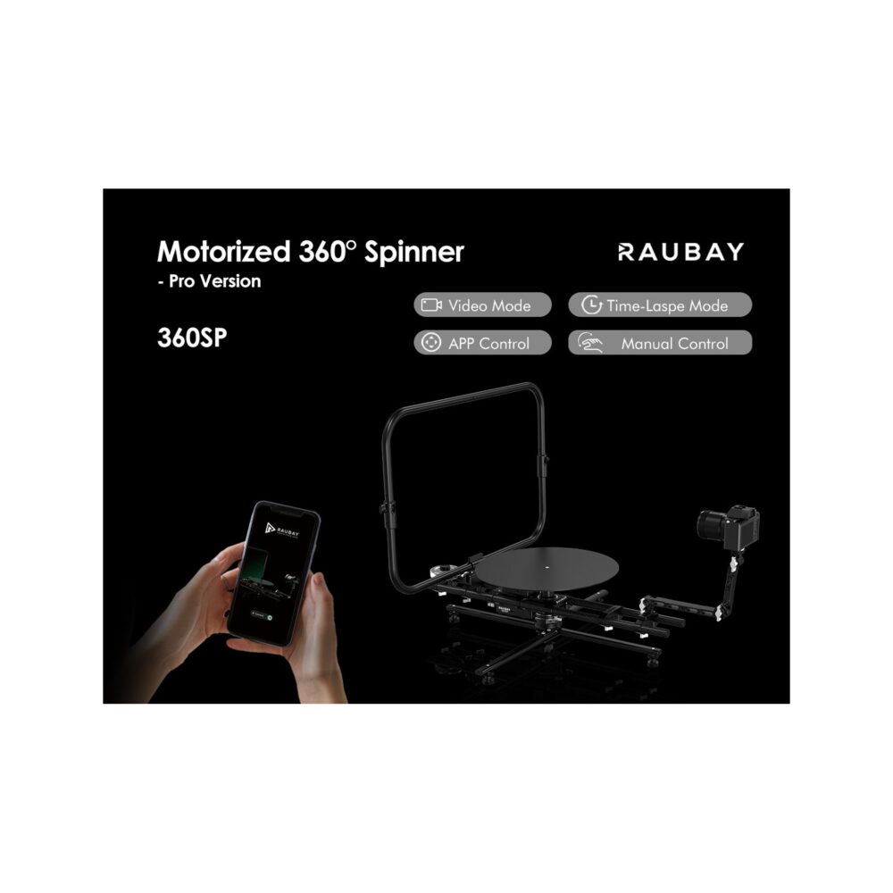 RAUBAY Motorized 360 Degree Spinner (Pro Version)