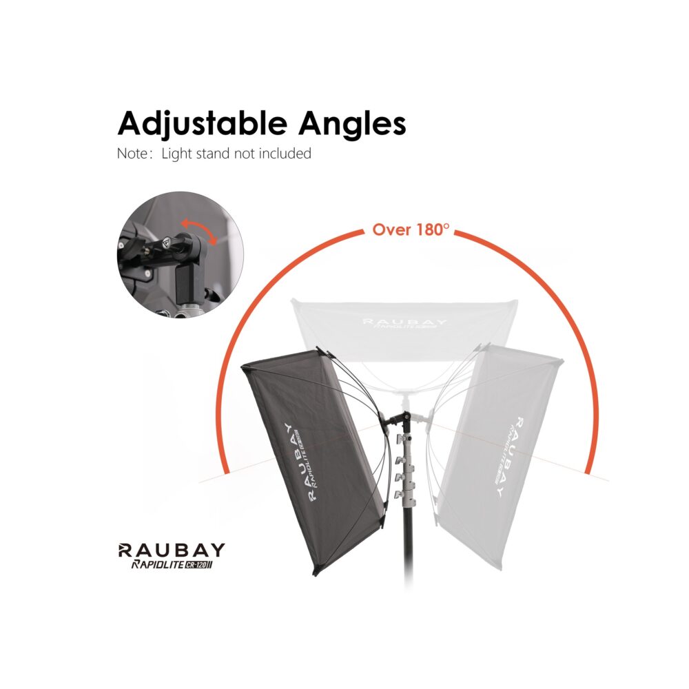RAUBAY Rapidlite™ Quick-Open Curved Reflector CR-120