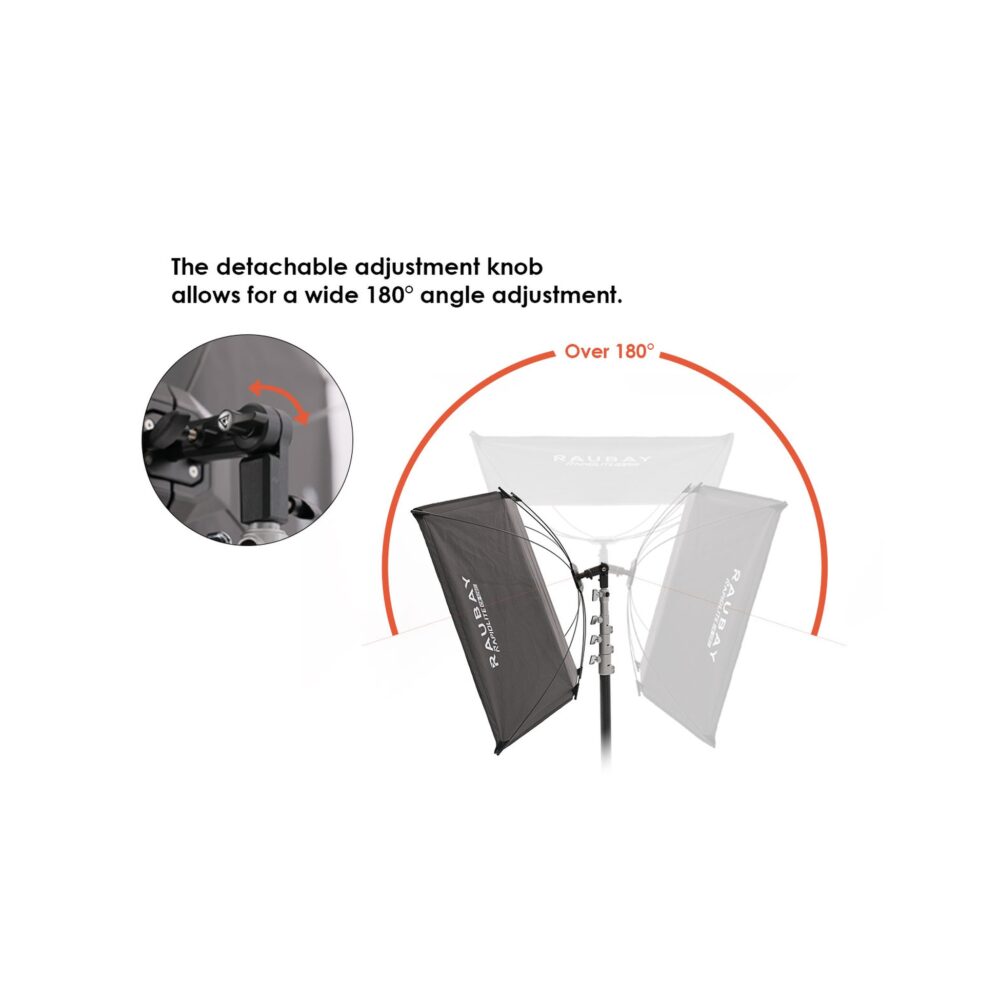 RAUBAY Rapidlite™ Quick-Open Curved Reflector CR-120