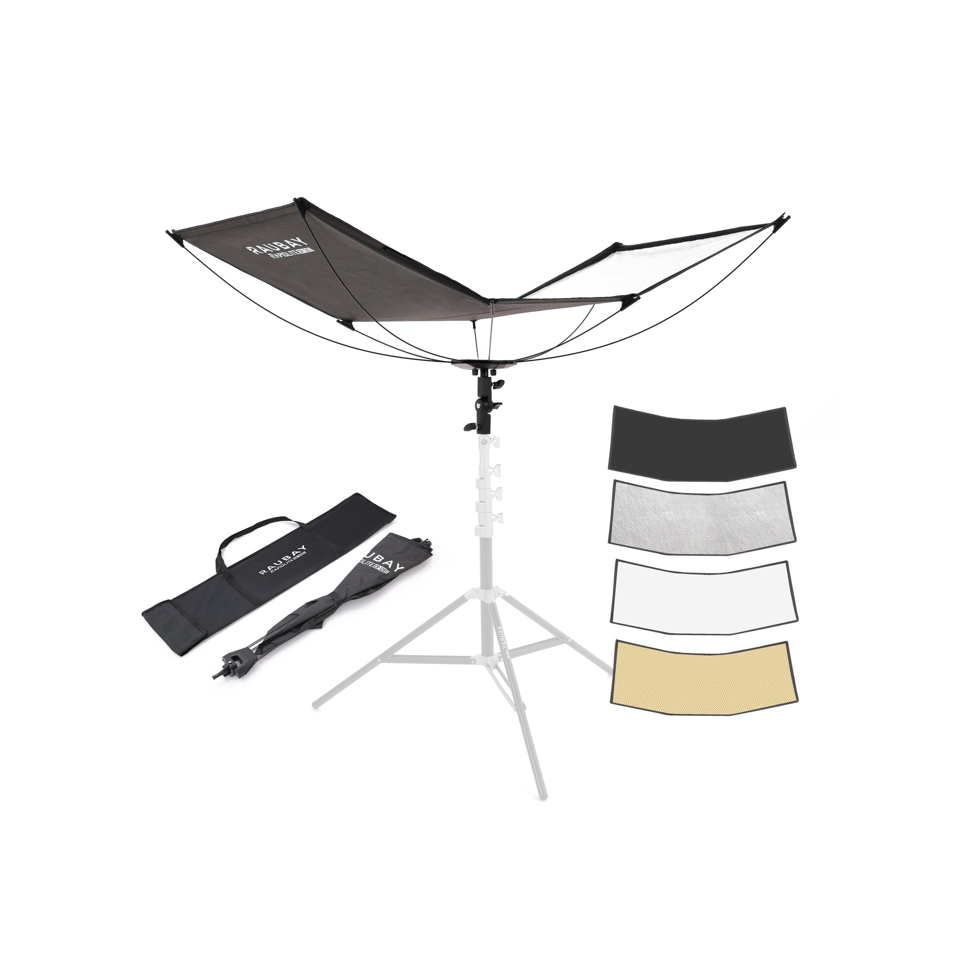RAUBAY Rapidlite™ Quick-Open Curved Reflector CR-120