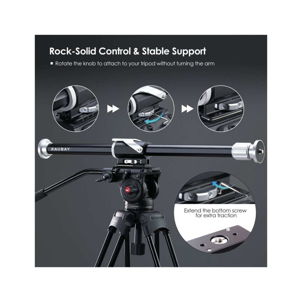 RAUBAY Tripod Extension Arm TE01