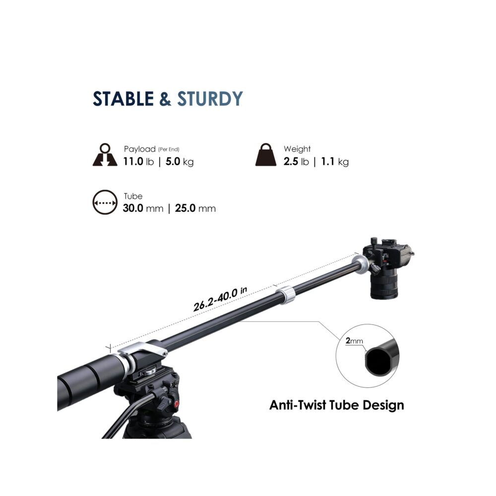 RAUBAY Tripod Extension Arm TE01