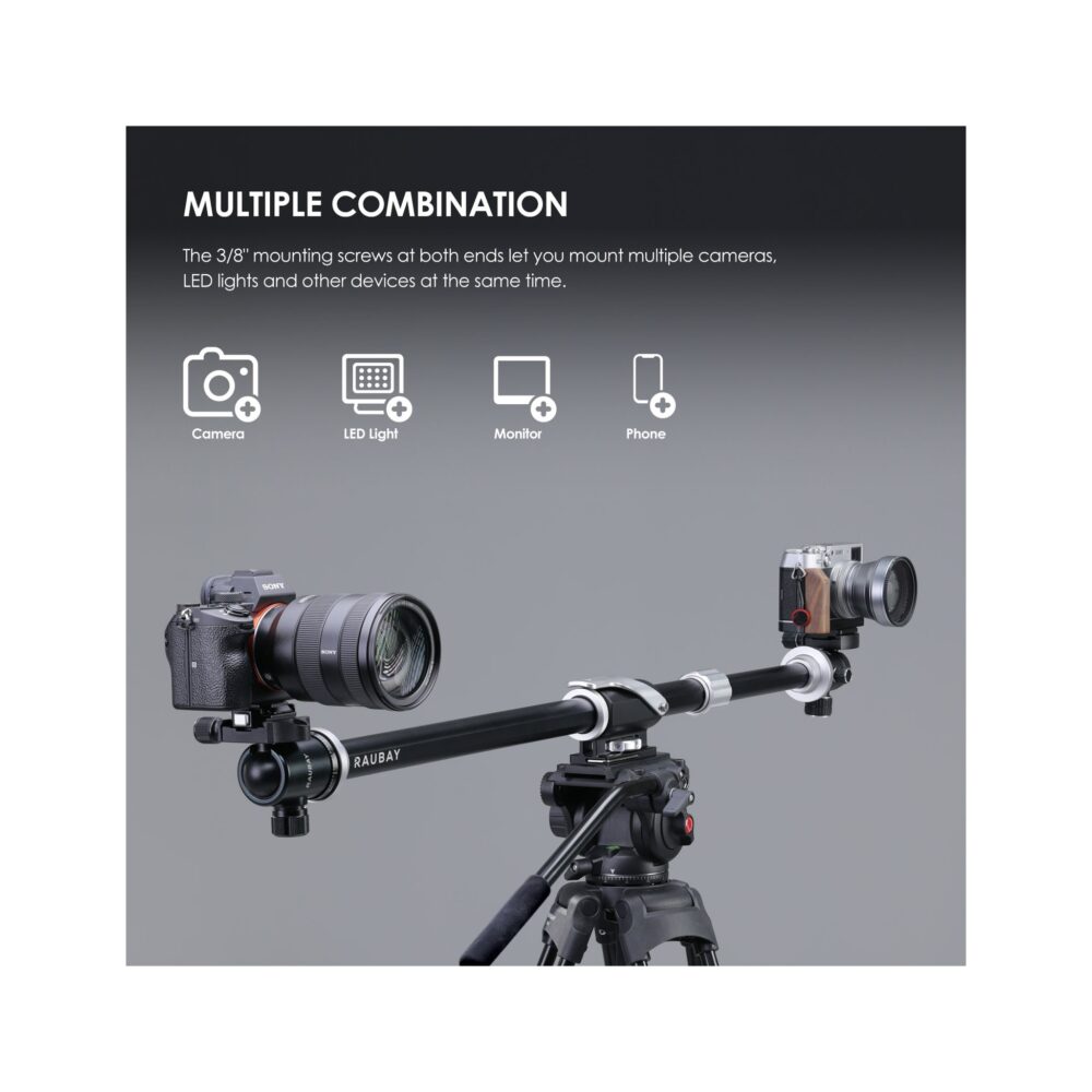 RAUBAY Tripod Extension Arm TE01