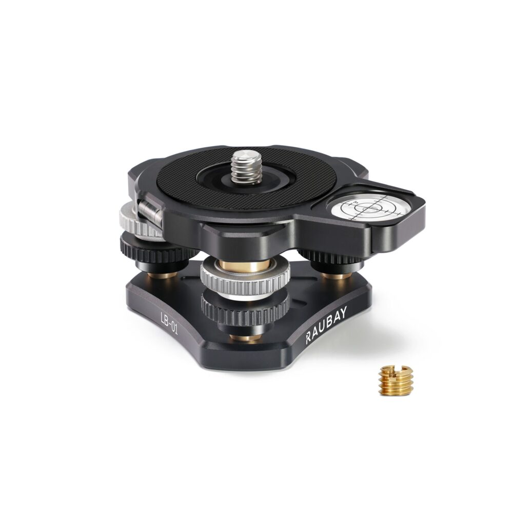 RAUBAY Tripod Leveling Base LB-01