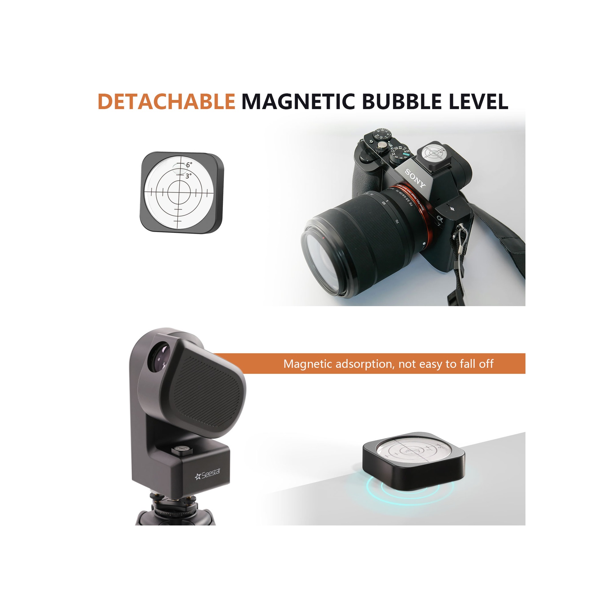 RAUBAY Tripod Leveling Base LB-01