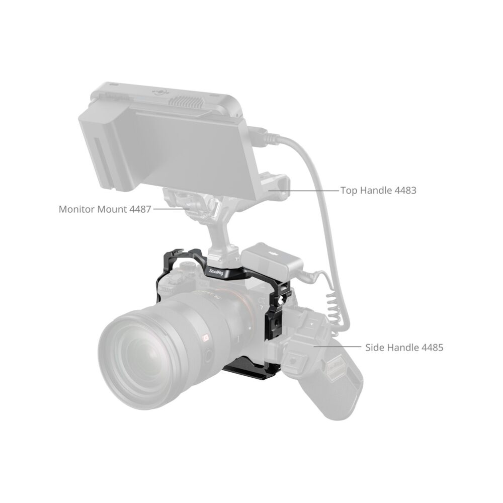 SmallRig 3667C Full Camera Cage for Sony Alpha 7R V / 7 IV / 7S III / 1 / 7R IV / 7 V