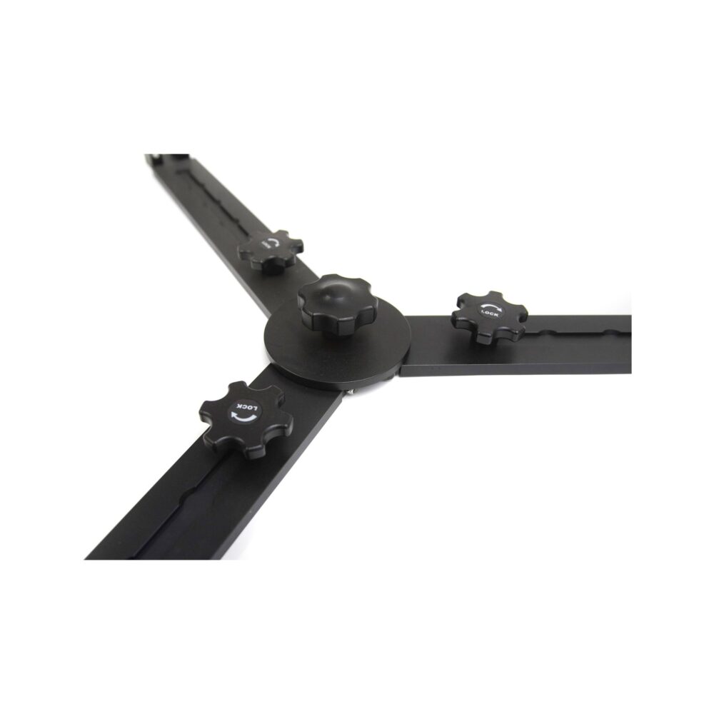Teris Cine-HF Heavy-Duty Flat Base Mitchell Tripod
