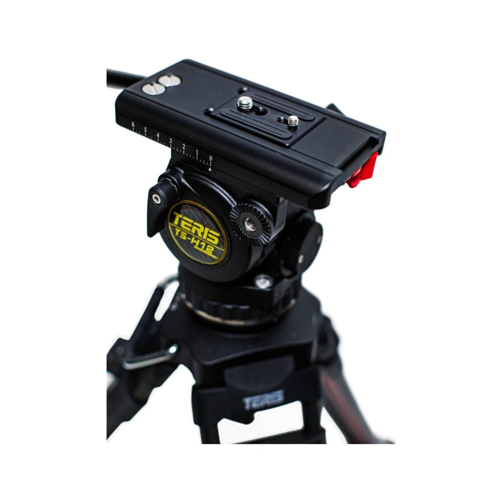 Teris TS-H12CF-Q Fluid Head & Carbon Fiber Tripod System