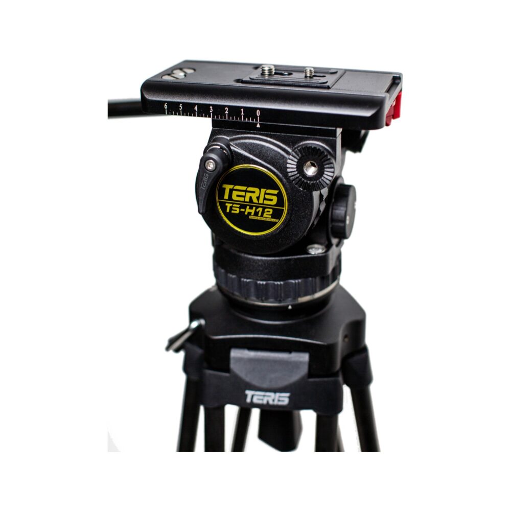 Teris TS-H12CF-Q Fluid Head & Carbon Fiber Tripod System